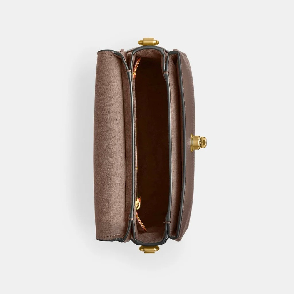 Coach Women’s Cassie 19 Leather Crossbody - Dark Stone - Picture 4 of 10